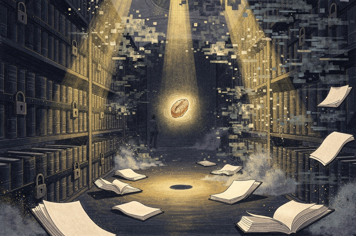 Editorial illustration for: Meta's Open-AI Gambit, Tiny Models, and the Web's Vanishing Memory: Hacker News Digest for August 11, 2026