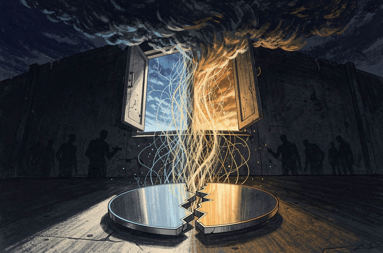 Editorial illustration for: Apple's M6 Chip, OpenAI's Custom Silicon, and the Open Web Under Siege: Hacker News Digest for August 26, 2026
