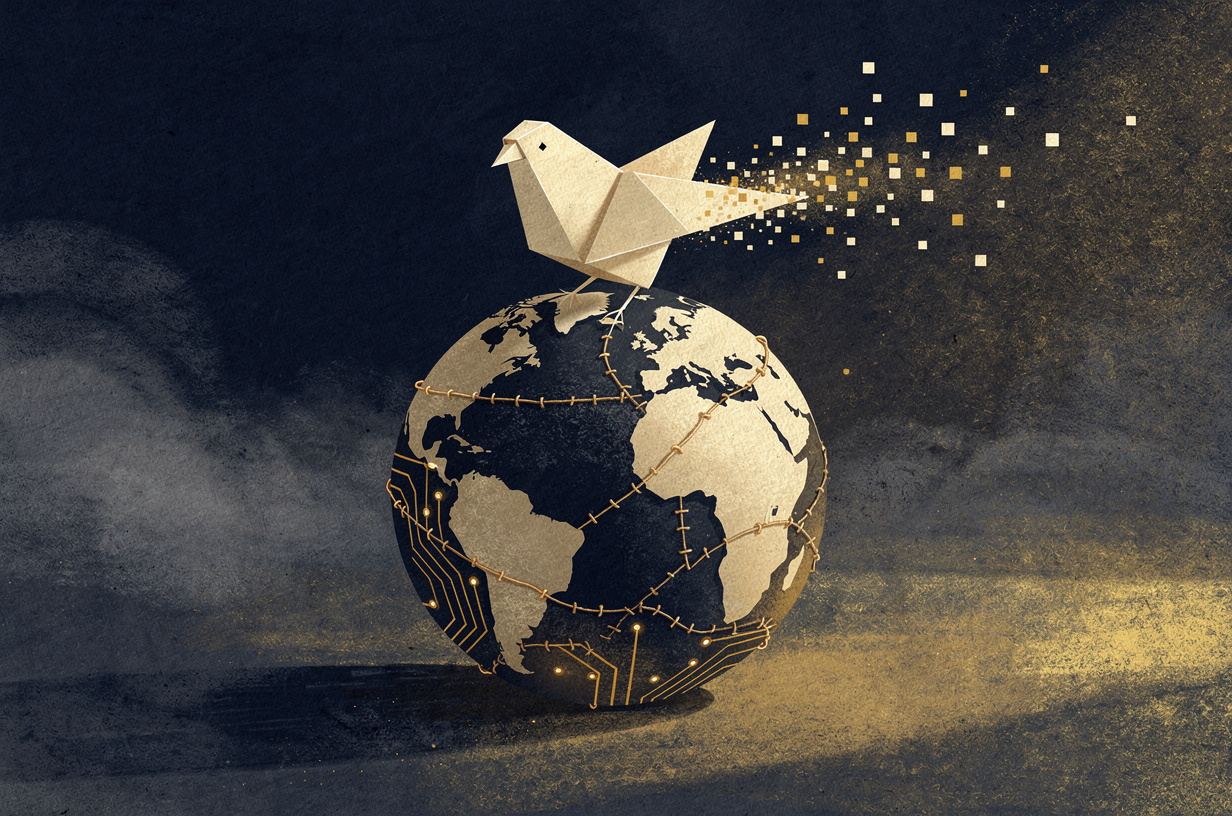Editorial illustration for: From EU-Canada Alliance Talks to an E-Ink Bird Frame: The Ideas Shaping Technology and Geopolitics on September 16, 2026