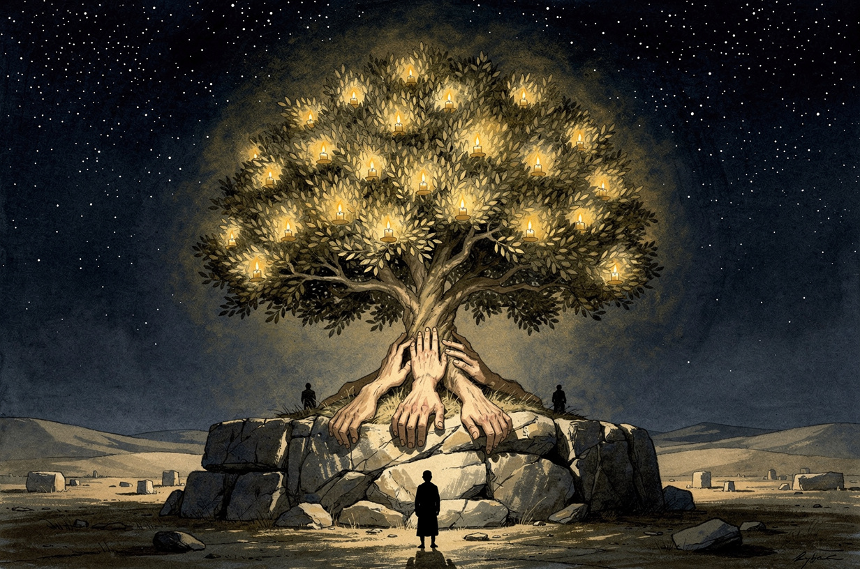 Editorial illustration for: Children of the Covenant: An Introduction to Judaism