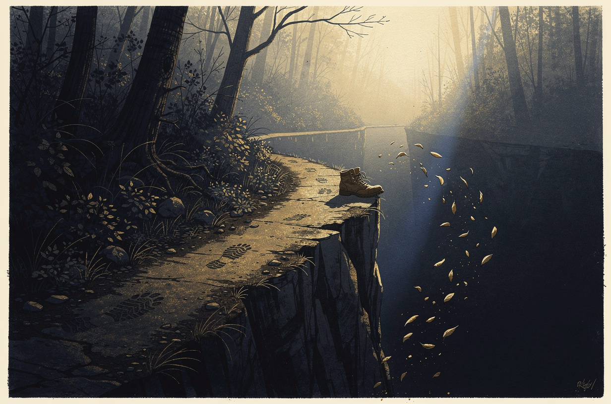 Editorial illustration for: Trail's End: Three Cases Where a Killer's Path Finally Ran Out